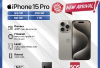 Certified refurbished iPhone 15 Pro