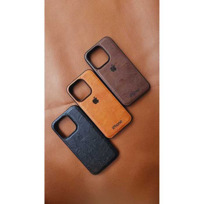 IPhone 15 Pro premium leather case