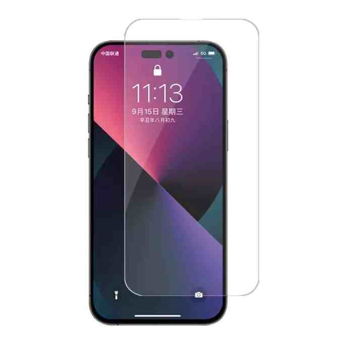 IPhone 15 Pro tempered glass